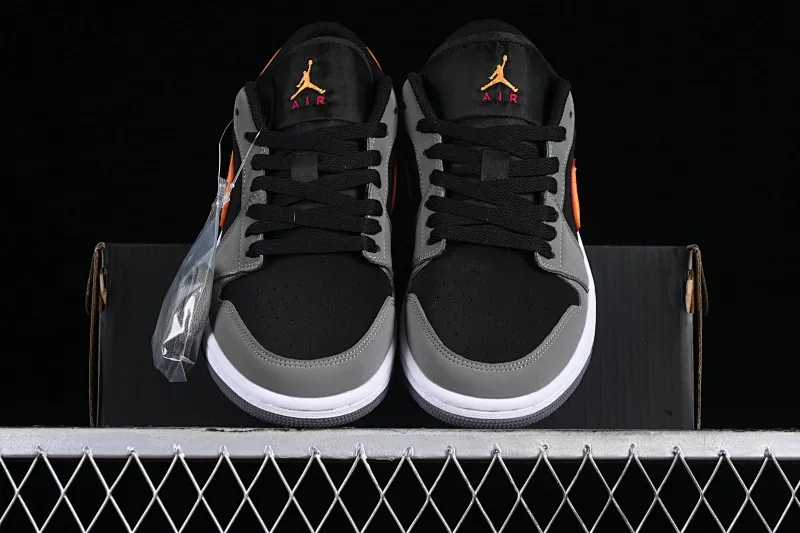 All categories Air Jordan Jordan series basketball shoes Air Jordan 1 Low Air Jordan 1 Low "Black Orange" AJ1 Joe 1 light stone black and yellow FN7308-008